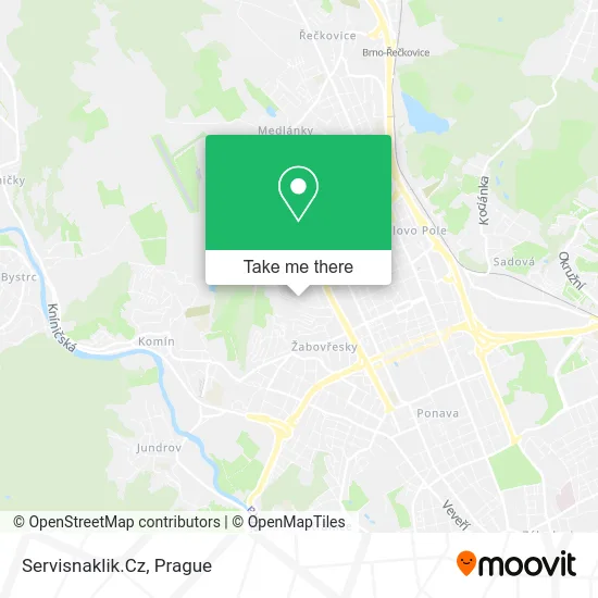 Servisnaklik.Cz map