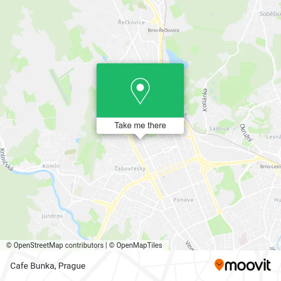 Карта Cafe Bunka