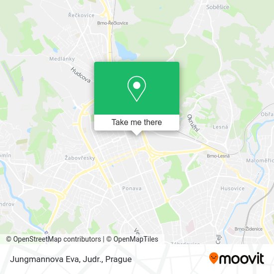 Карта Jungmannova Eva, Judr.