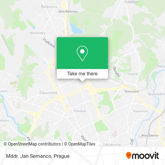 Mddr. Jan Semanco map