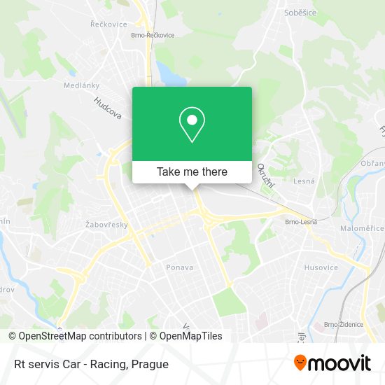 Карта Rt servis Car - Racing