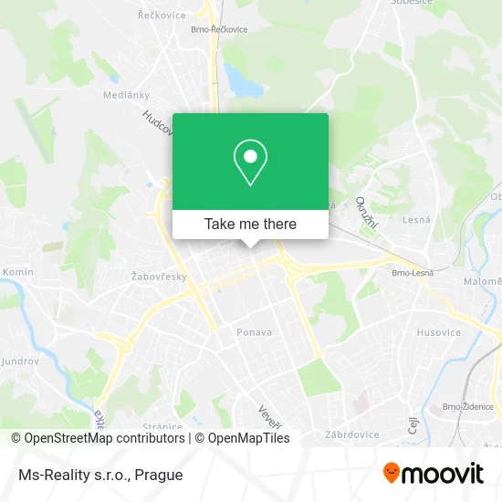 Карта Ms-Reality s.r.o.