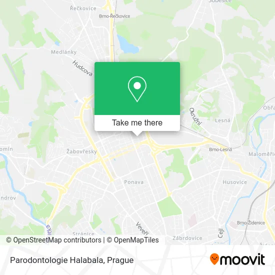 Карта Parodontologie Halabala