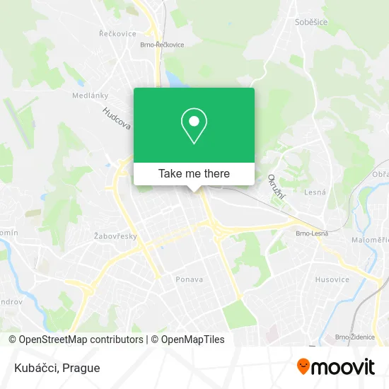 Карта Kubáčci