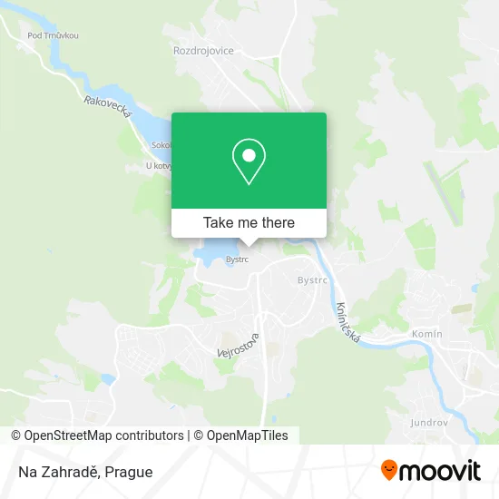 Карта Na Zahradě