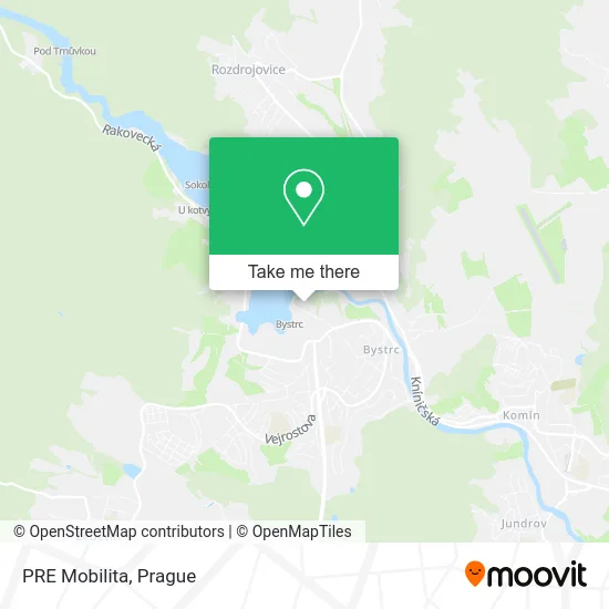 Карта PRE Mobilita