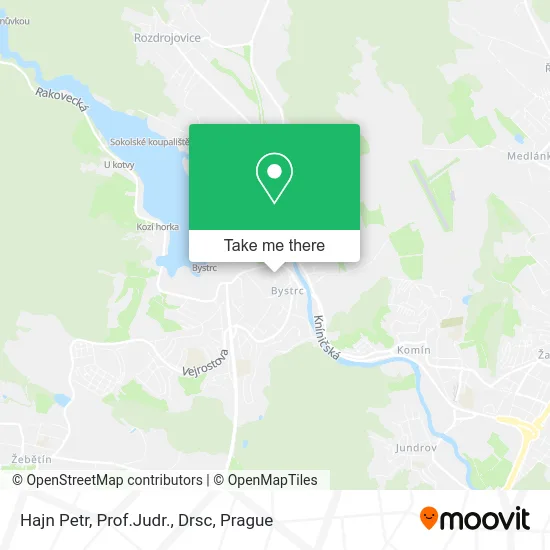 Карта Hajn Petr, Prof.Judr., Drsc