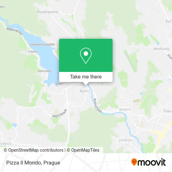 Карта Pizza Il Mondo