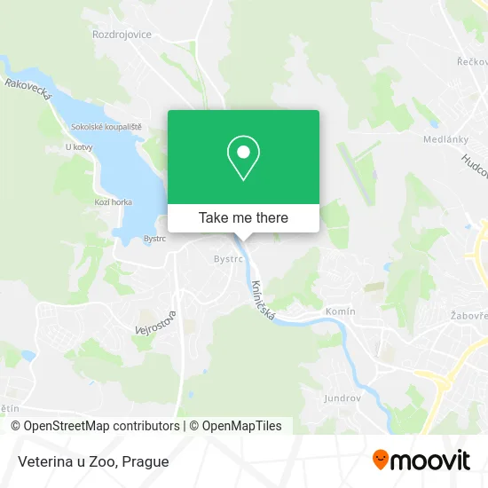 Карта Veterina u Zoo