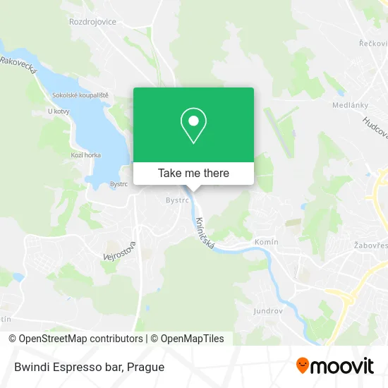 Карта Bwindi Espresso bar