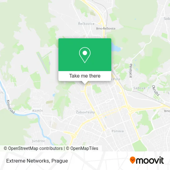 Extreme Networks map
