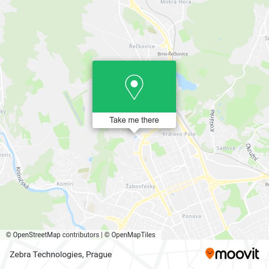 Карта Zebra Technologies
