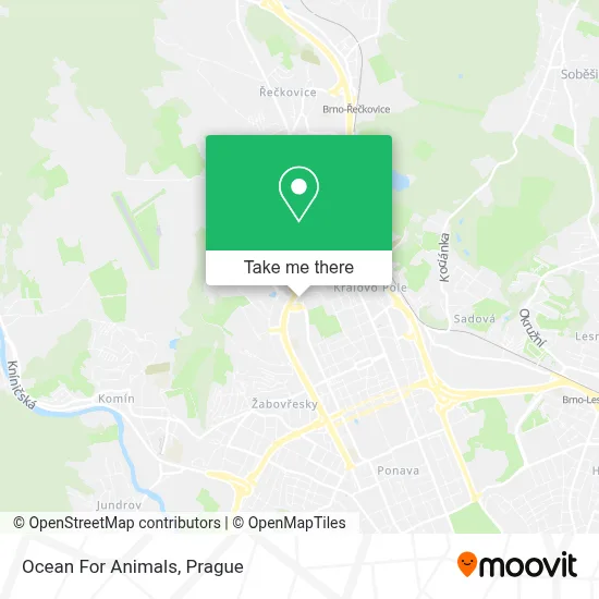 Ocean For Animals map