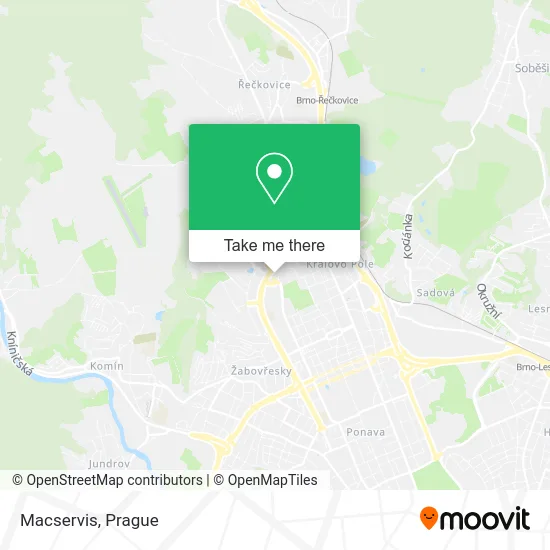 Карта Macservis