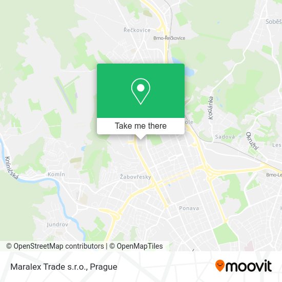 Карта Maralex Trade s.r.o.