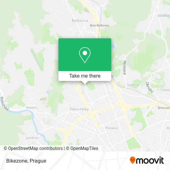 Карта Bikezone