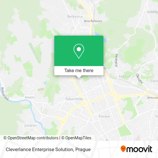 Карта Cleverlance Enterprise Solution