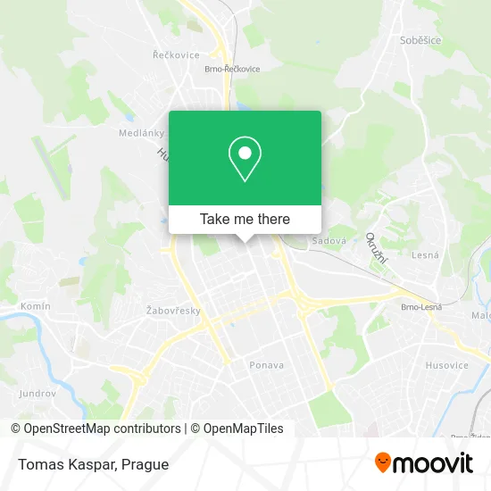 Карта Tomas Kaspar