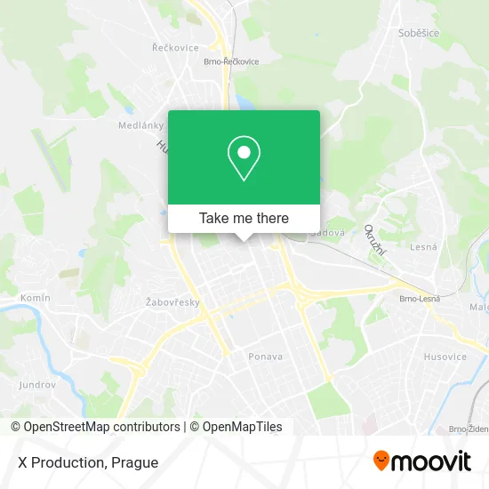 X Production map