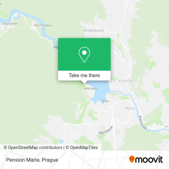 Карта Pension Marie