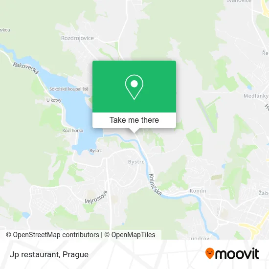 Карта Jp restaurant