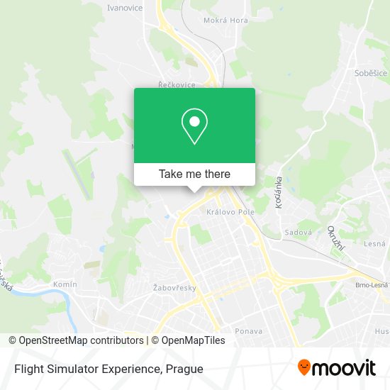 Карта Flight Simulator Experience