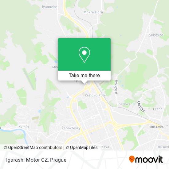 Карта Igarashi Motor CZ