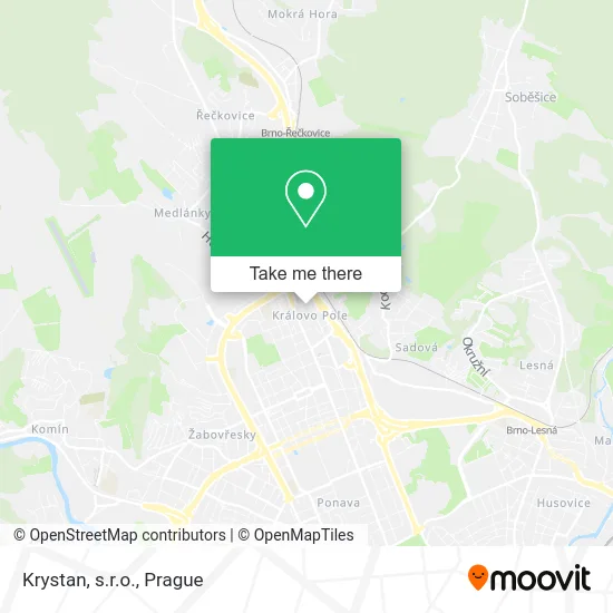 Карта Krystan, s.r.o.