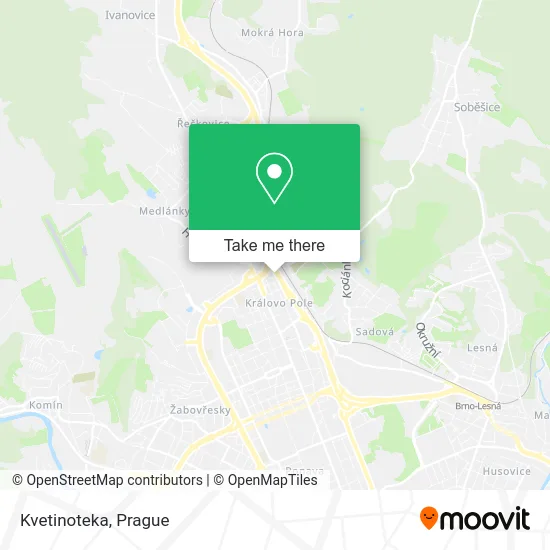 Карта Kvetinoteka