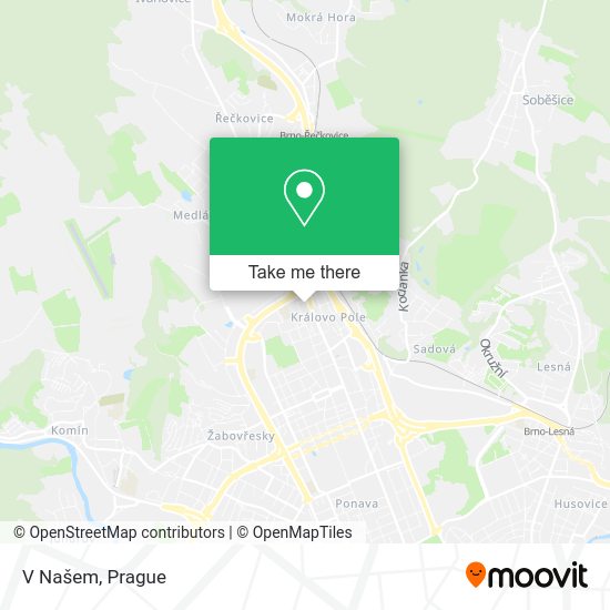 Карта V Našem