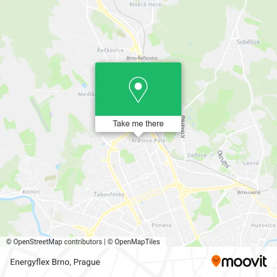 Карта Energyflex Brno