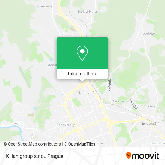 Карта Kilian group s.r.o.