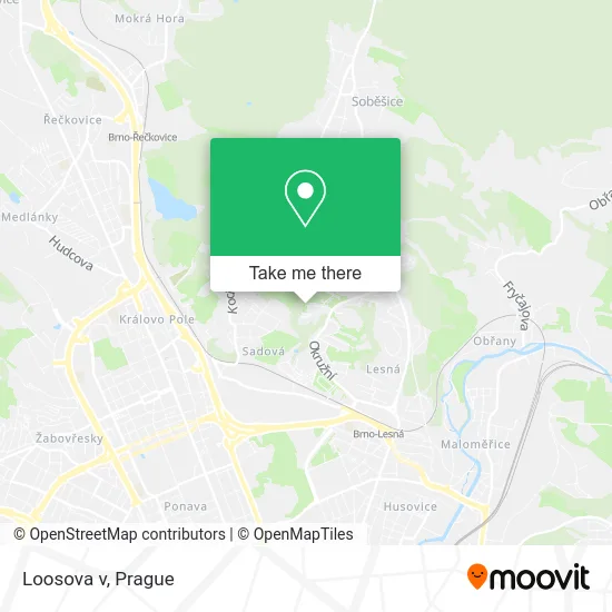 Карта Loosova v