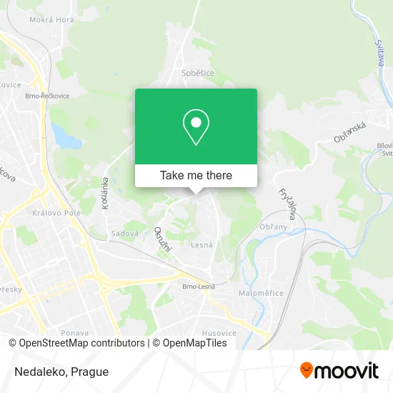 Карта Nedaleko