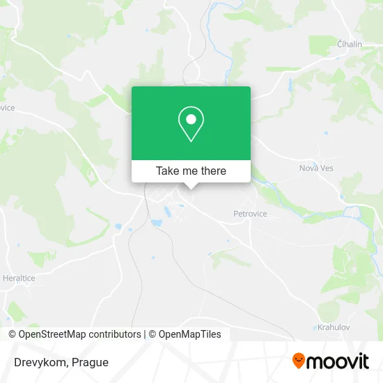 Карта Drevykom
