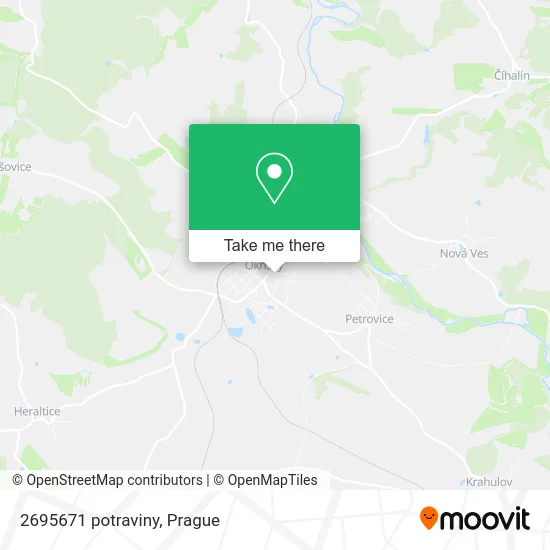 Карта 2695671 potraviny