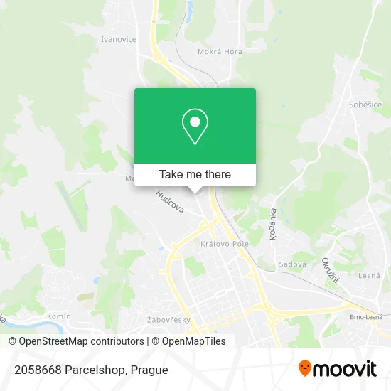 Карта 2058668 Parcelshop