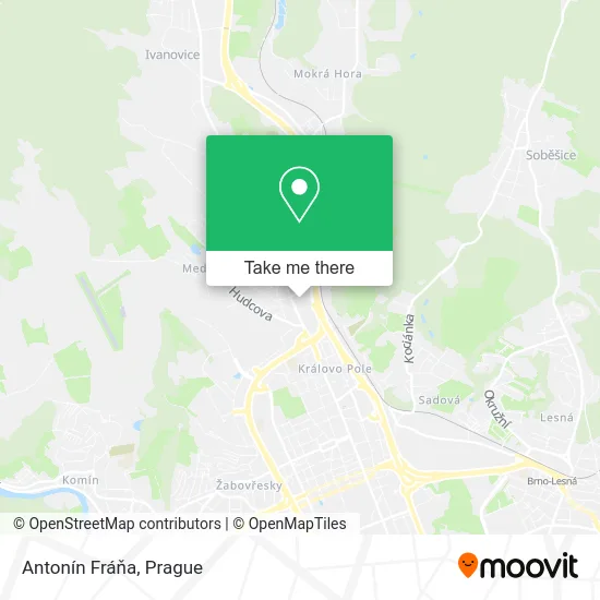 Карта Antonín Fráňa