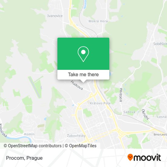 Procom map