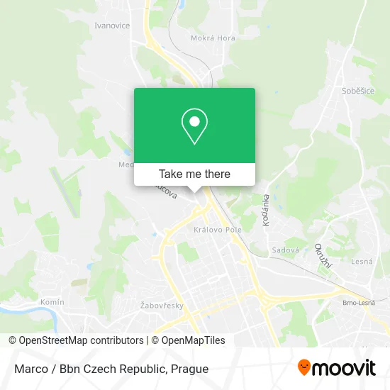 Карта Marco / Bbn Czech Republic