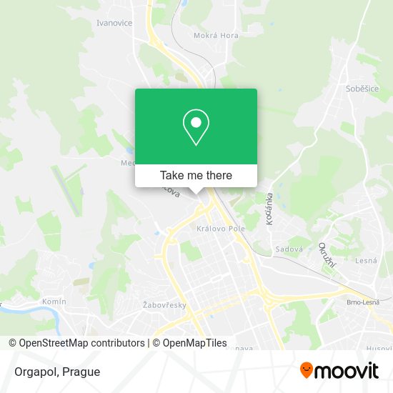 Карта Orgapol