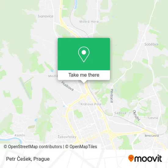 Карта Petr Češek