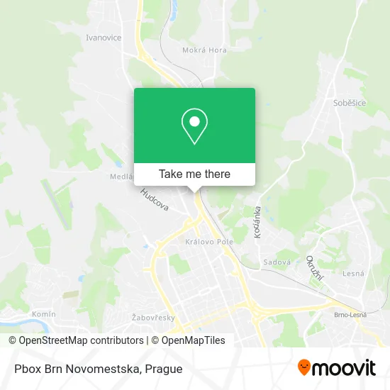 Карта Pbox Brn Novomestska