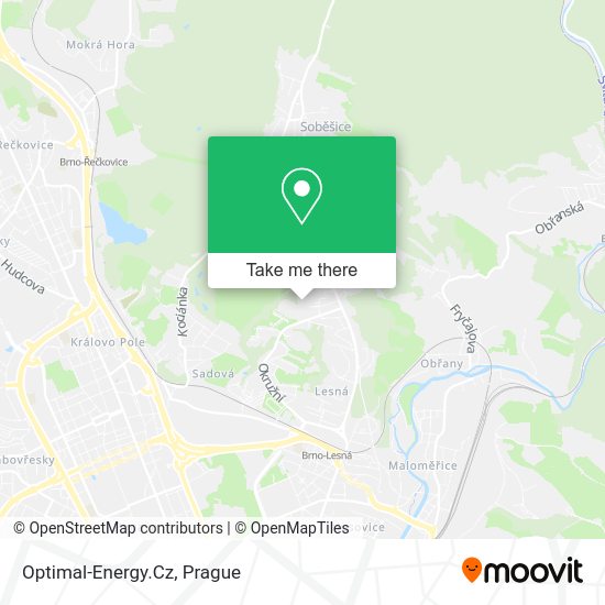 Карта Optimal-Energy.Cz