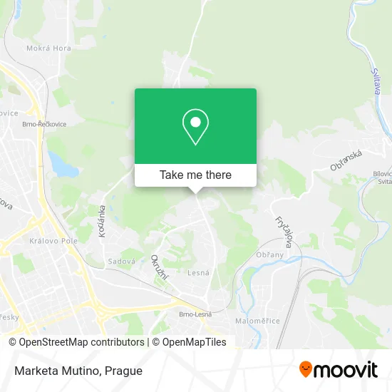 Карта Marketa Mutino