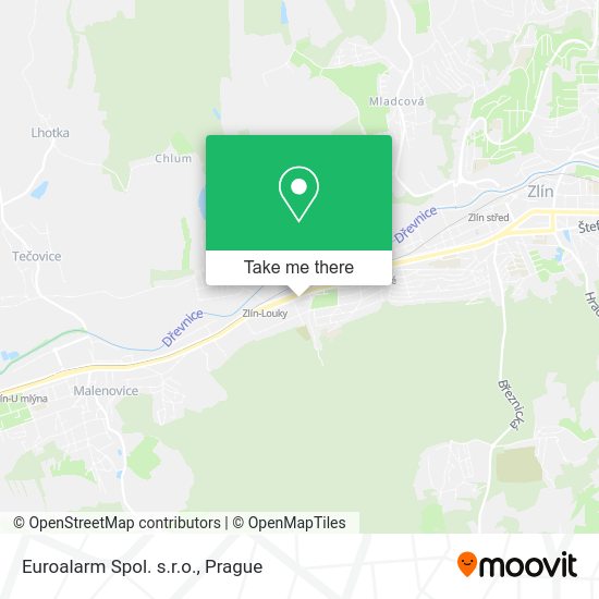 Карта Euroalarm Spol. s.r.o.