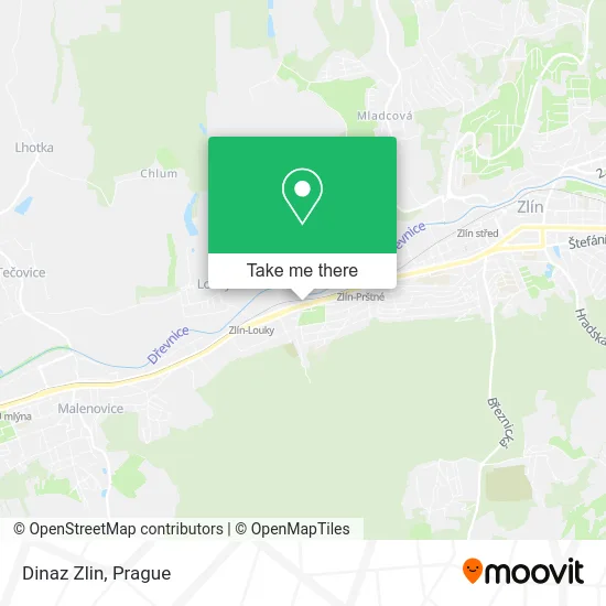 Карта Dinaz Zlin