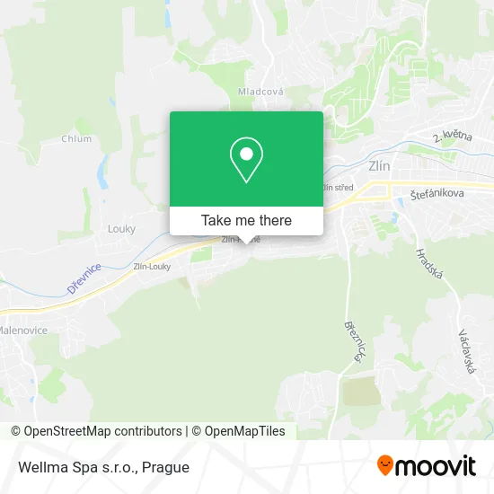 Wellma Spa s.r.o. map