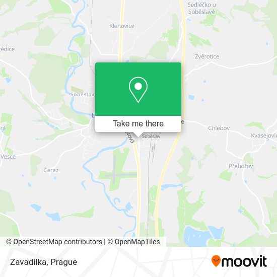 Карта Zavadilka