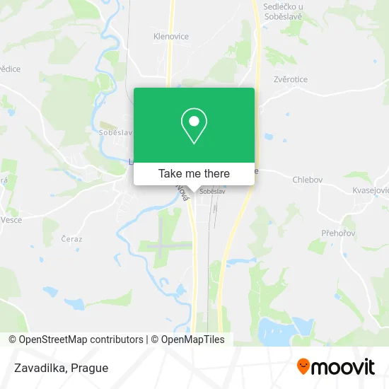 Карта Zavadilka